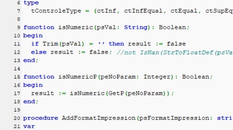 Amélioration pour les scripts