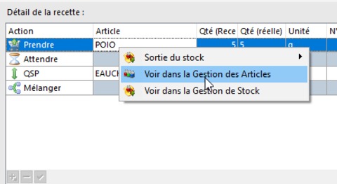 Préparation de solutions. et gestion de la pureté