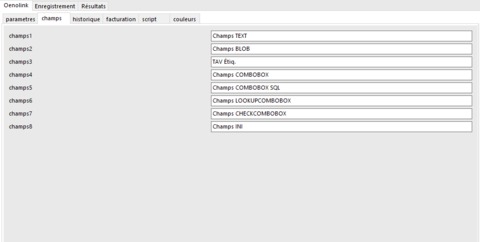 Oeno_params : Augmentation du nombre de champs personnalisés